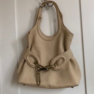 Stéphanie Césaire -  Tan Leather Couture Bag